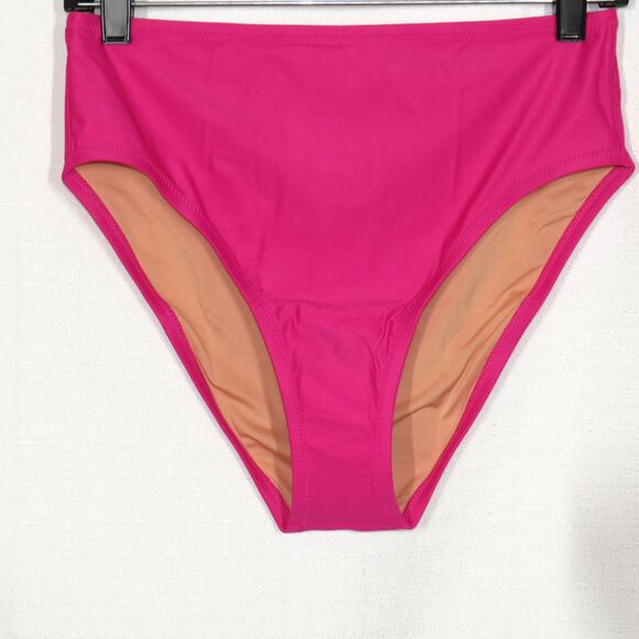 J.CREW Other - J. Crew Hallie High Waist Bikini Swim Bottom In Fuchsia Size XS